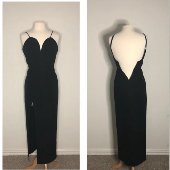 Lovers + Friends Cordoba Black Maxi Dress Size Small - Picture 4 of 10